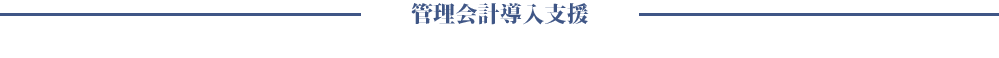 管理会計導入支援